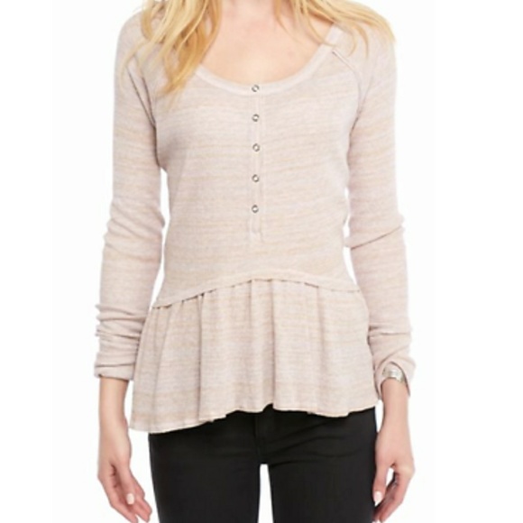 free people thermal henley